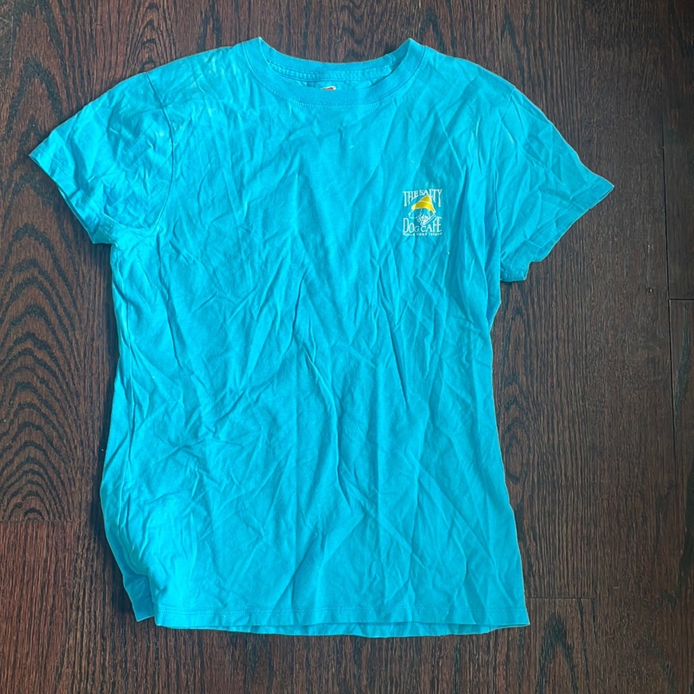 Hanes Beefy S/S Blue